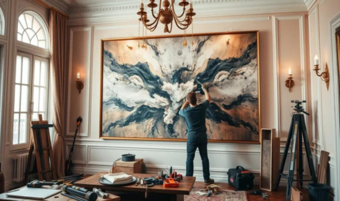 Art Hanging Services Melbourne