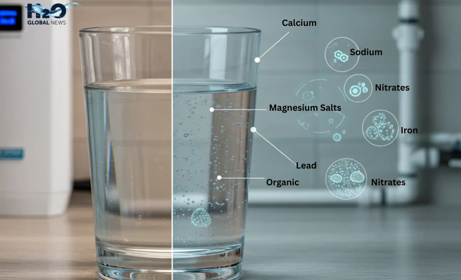 three or four-stage water filtration